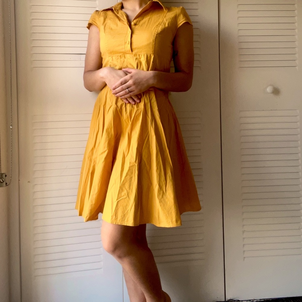 Adorable, true VINTAGE cap sleeve dress - Size M